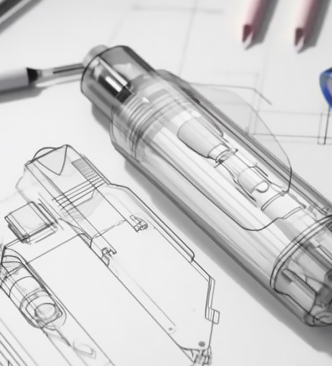 ID process of vape device design