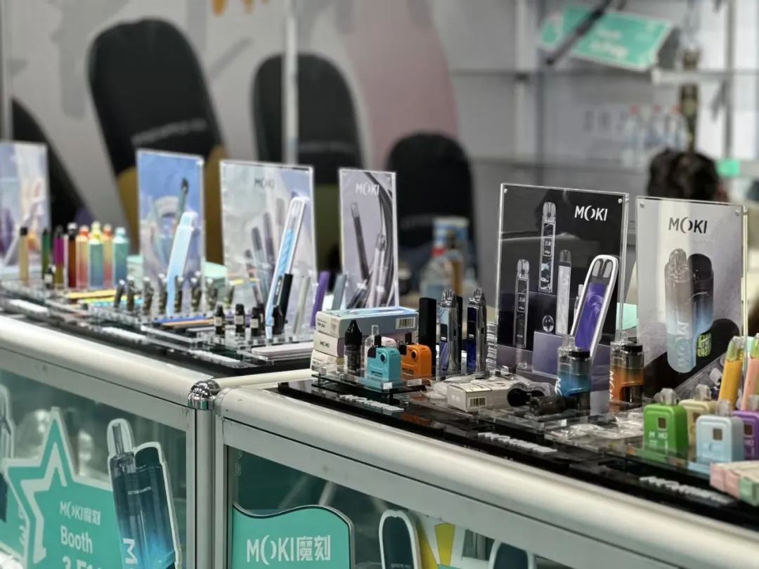 MOKI vape pod-kit på inter tabac expo i dortmund