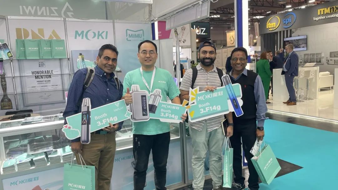 MOKI Tech på INTER TABAC EXPO i Dortmund