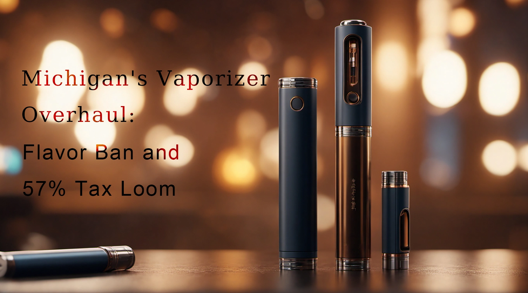 Michigan's Vaporizer Overhaul: Flavor Ban and 57% Tax Loom