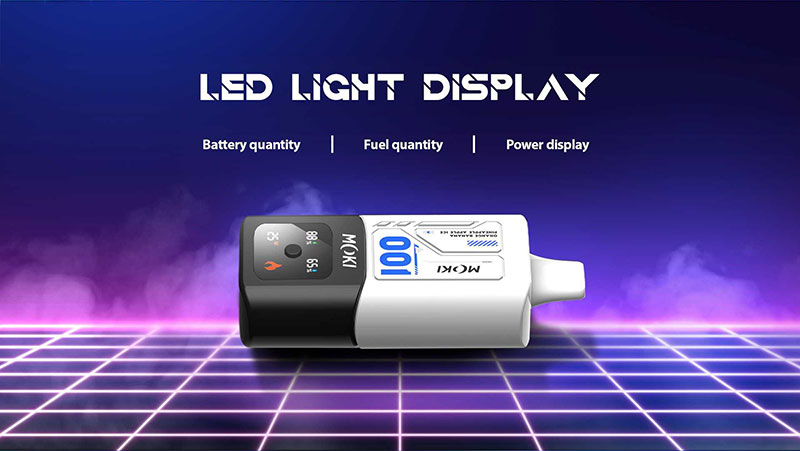 M67 cool mint vape box LED light display