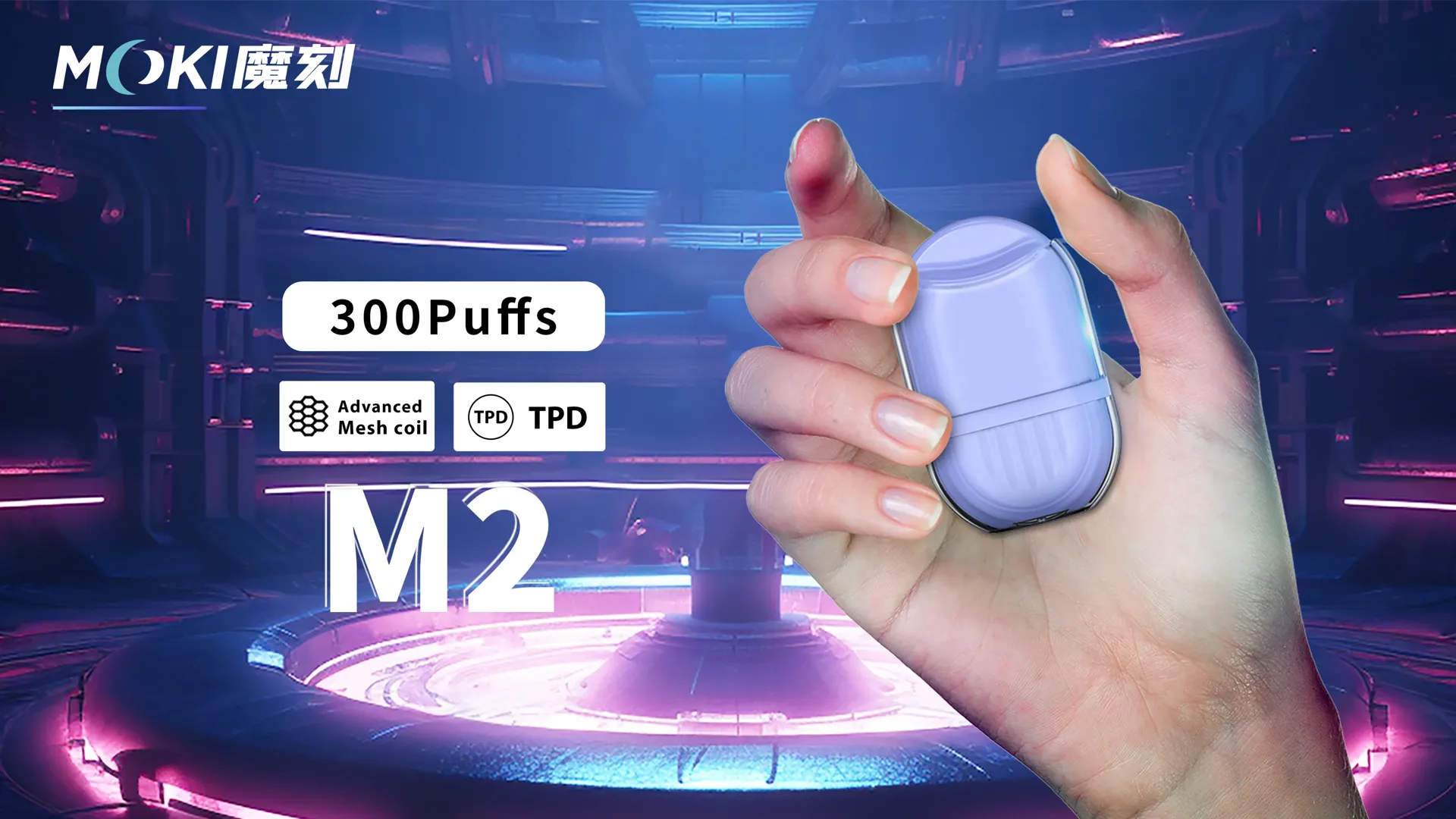 M2 TPD voor eenmalig gebruik UK Vape