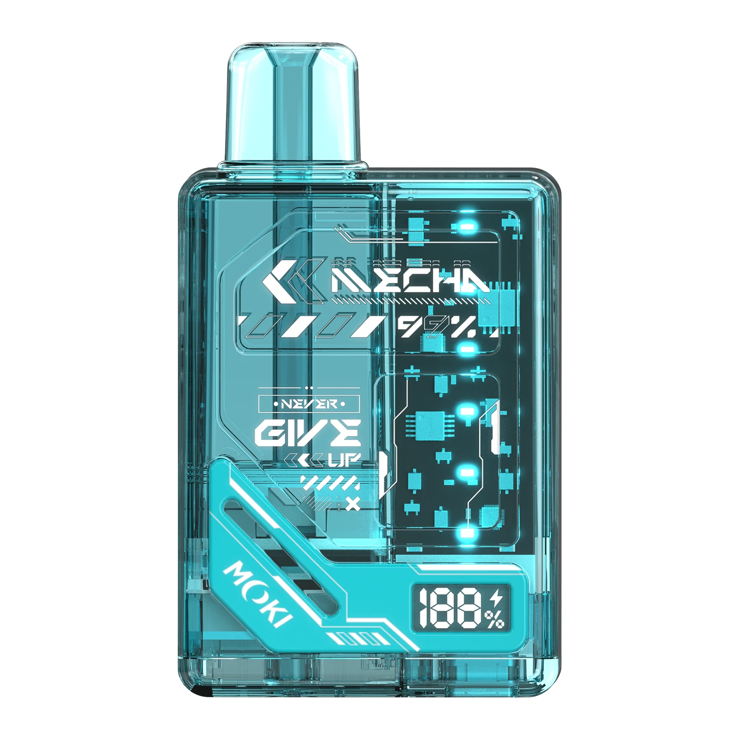M46 Cyberstijl Transparante Vape
