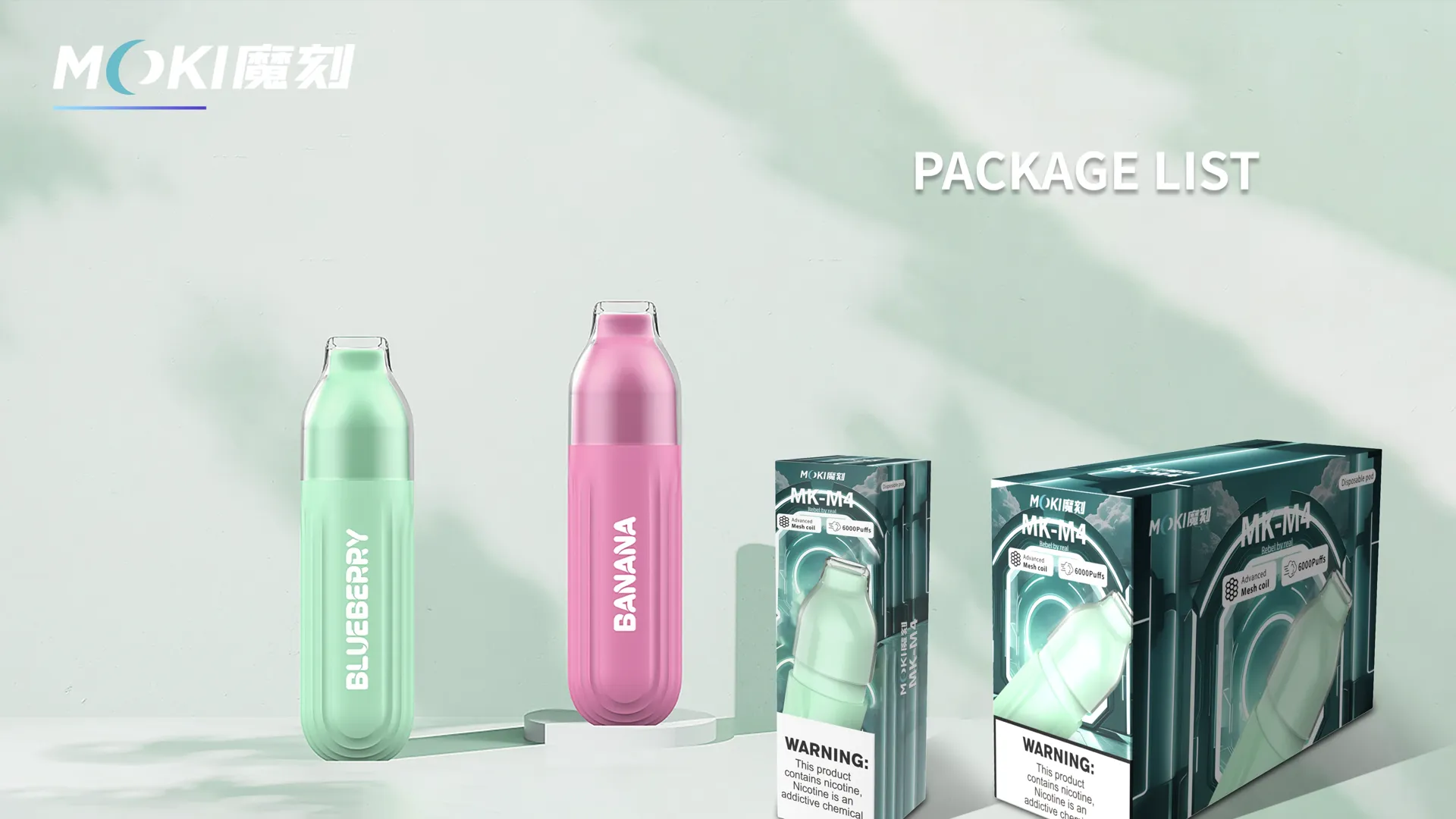M4 Vruchtensmaak Vape Pod