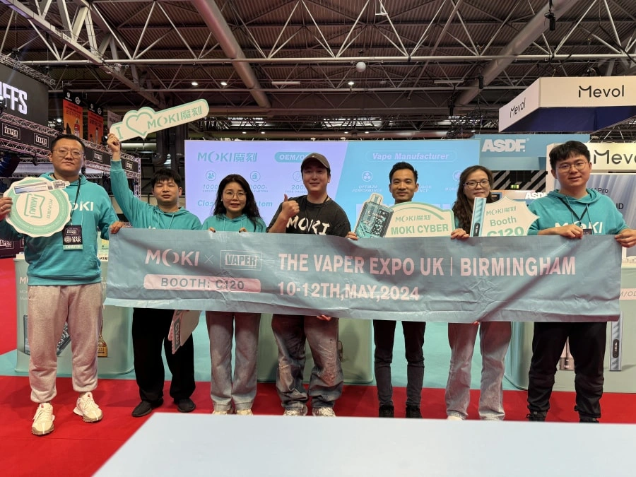 moki vape at the Vaper Expo UK 2024