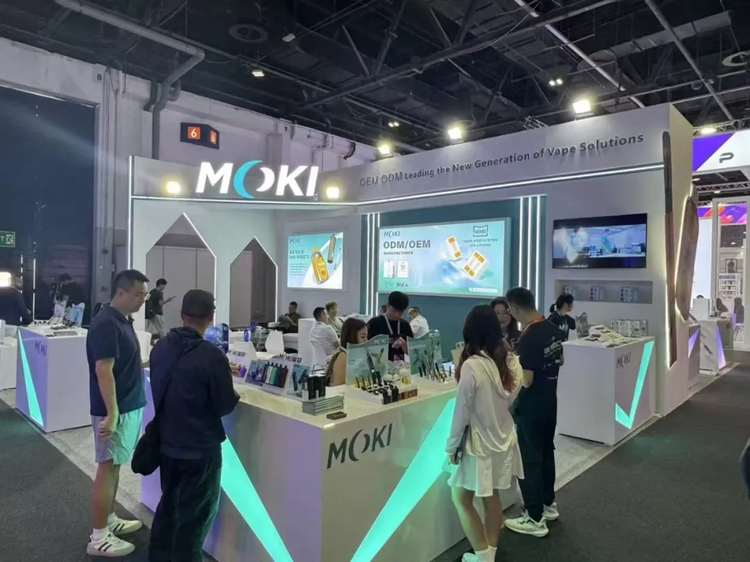 MOKI na światowych targach vape w Dubaju