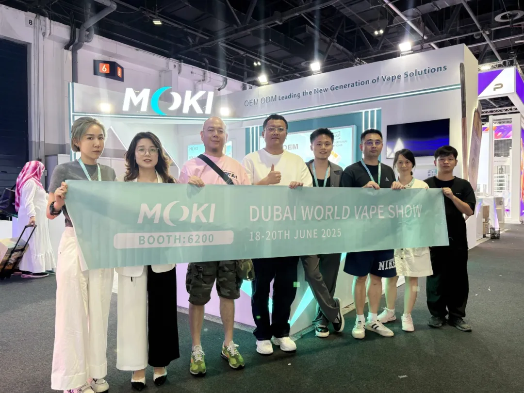 MOKI toont regiospecifieke innovatie en baanbrekende keramische technologie op de World Vape Show 2025 en krijgt wereldwijde aandacht
